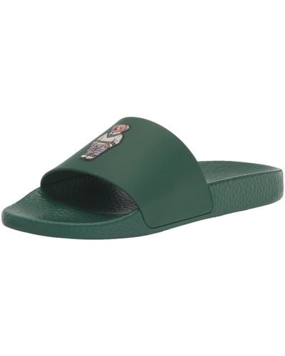 Polo Ralph Lauren S Slide Sandals - Green