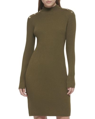 Green Tommy Hilfiger Dresses for Women | Lyst