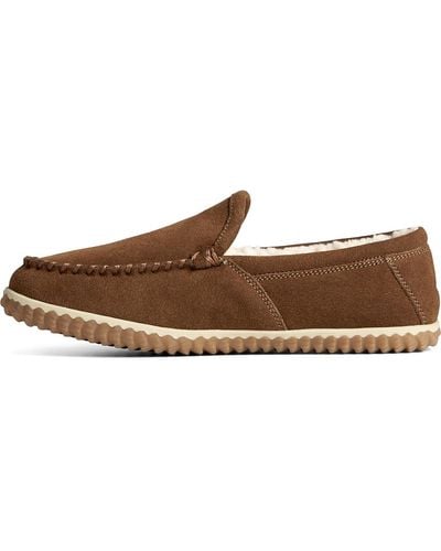 Sperry Top-Sider Moccasin Shoes Made With Rubber - Brown