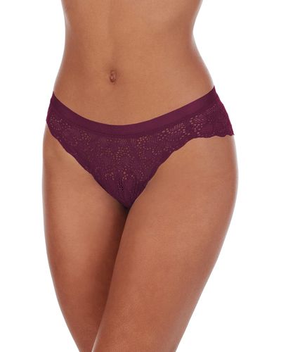 DKNY Superior Lace Bikini Panty - Purple