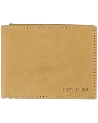 Steve Madden S Two-tone Passcase Tan 1 One Size - Natural