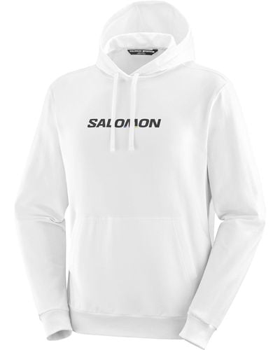 Salomon Logo Performance - White