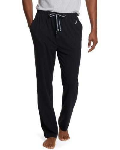 Nautica Doux Tricot de Couchage Pantalon de Pyjama - Bleu