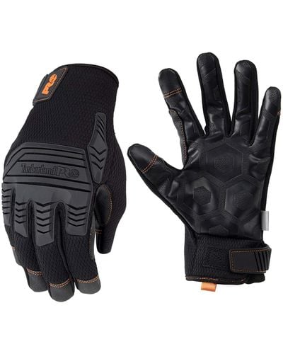 Timberland Work Glove With Pu Palm - Black