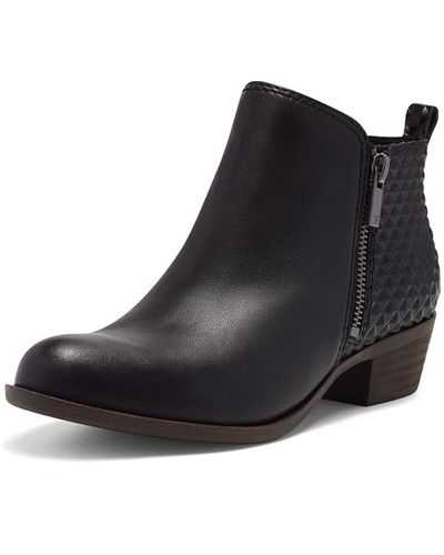 Lucky Brand Womens Basel Ankle Boot - Black