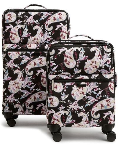 Vera Bradley Softside Rolling Suitcase Luggage - Black
