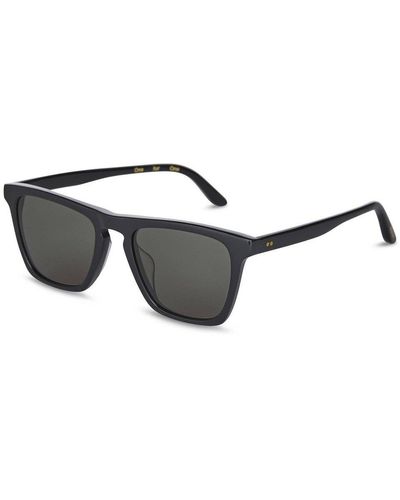 TOMS Dawson Rectangular Sunglasses - Black