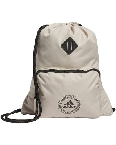 adidas 's Classic 3s 2 Sackpack Bag - Grijs