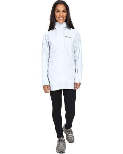 Marmot Essential Lightweight Waterproof Rain Jacket - White