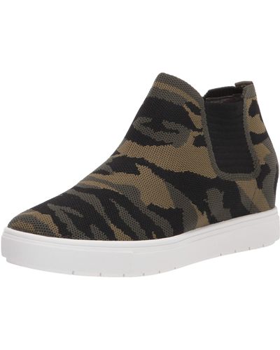 Steve Madden Womens Chime Sneaker - Black