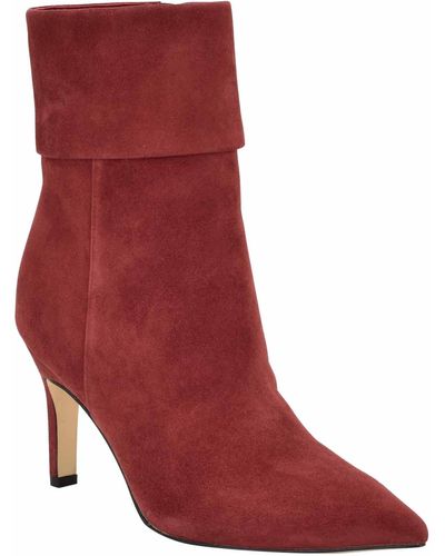 Nine West Gemms Ankle Boot - Red