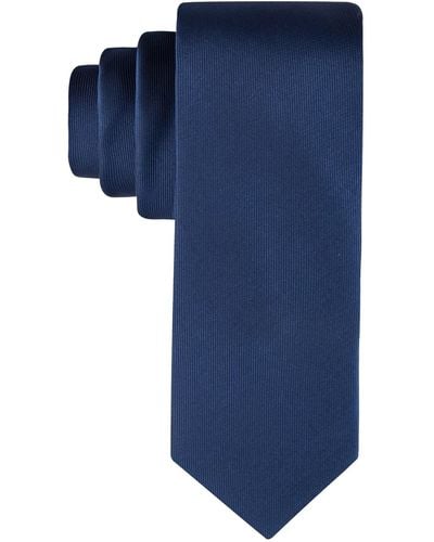 Calvin Klein Unison Solid Tie - Blue