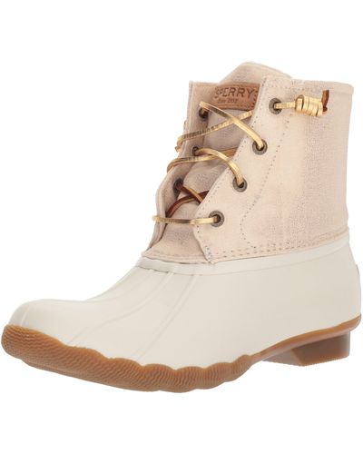 Sperry Top-Sider Saltwater Sparkle Rain Boot - Natural