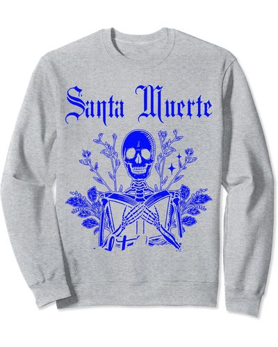 Perry Ellis Santa Muerte With Books Catemacos Mexico - Gray