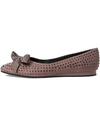 Kenneth Cole Reaction Lucie Jewel Bow Flat - Brown