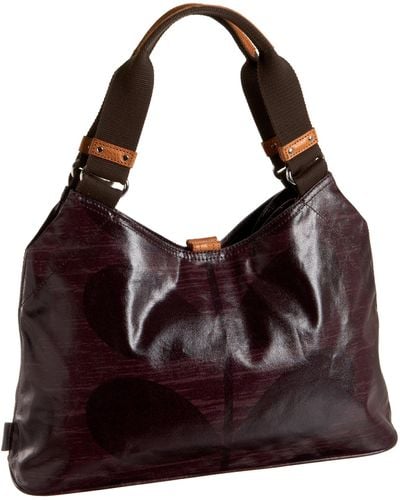 Orla Kiely Classic Shoulder Bag,purple,one Size