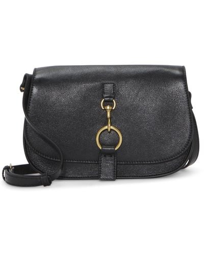 Lucky Brand Kate Leather Crossbody Handbag - Black
