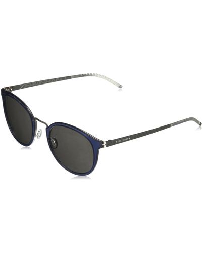 Cole Haan Ch6040 Metal Round Sunglasses - Multicolor