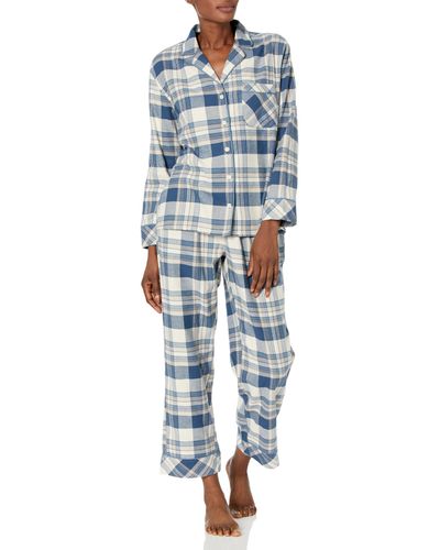 Pendleton Pajama Cotton Set - Blue
