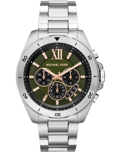 Michael Kors Brecken Quartz Watch - Metallic