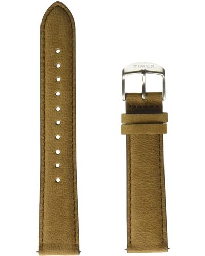 Timex Tw7c08500 Two-piece 20mm Brown Leather Quick-release Strap