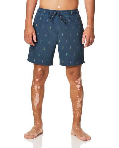 Blue Billabong Shorts for Men | Lyst