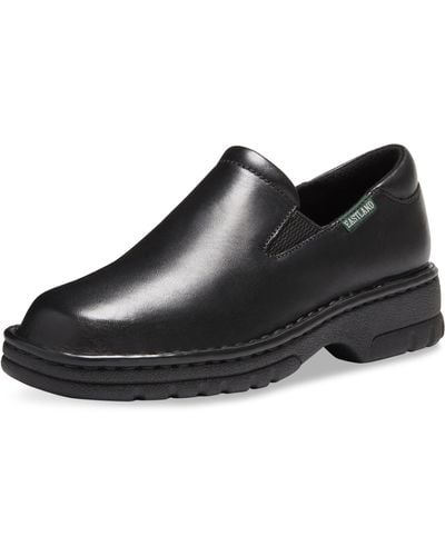 Eastland Womens Newport Loafers Shoes - Black