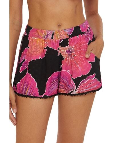 Trina Turk Standard Fleury Shorts - Pink