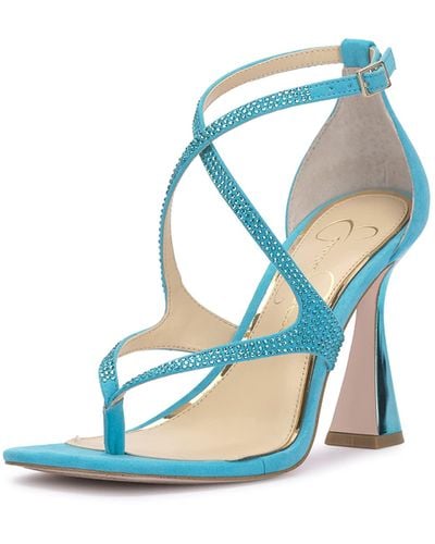 Jessica Simpson Catarina High Heel Sandal Heeled - Blue