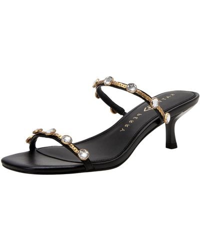 Katy Perry Shoes The Ladie Gemstone Sandal Heeled - Black
