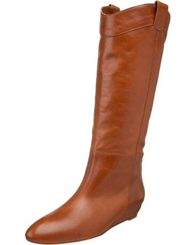 Loeffler Randall Kat Flat Cowboy Boot,cuoio,8 M Us - Brown