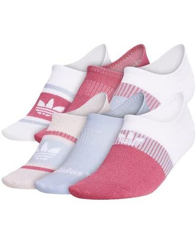 adidas Originals Trefoil Superlite Super No Show Socks - Pink