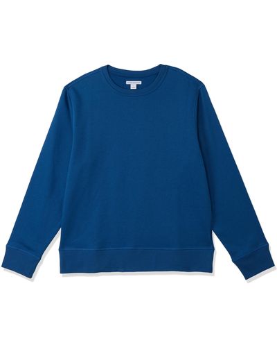 Amazon Essentials Sweatshirt Met Lange Mouwen Crewneck Fleece - Blauw