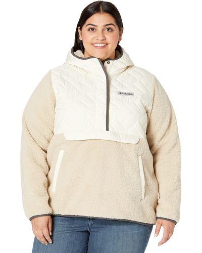 Columbia Sweet View Fleece Hooded Pullover - Natural