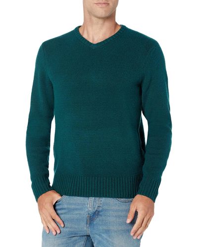 Amazon Essentials Long-sleeve V-neck Sweater - Green