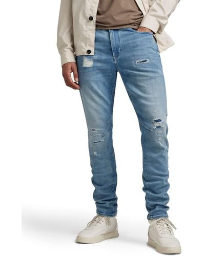 G-Star RAW D-staq 3d Slim Fit Jeans / Man - Blue