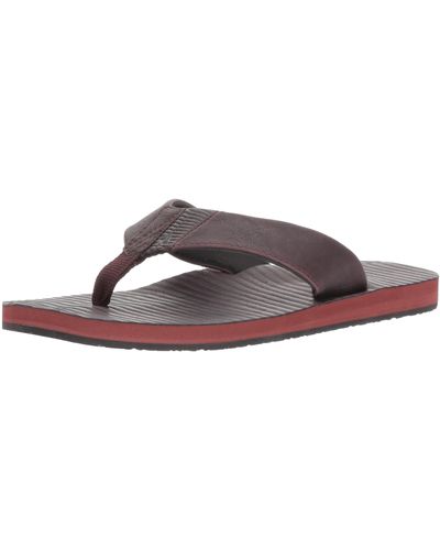 Volcom Fader Faux Leather Sandal - Multicolor
