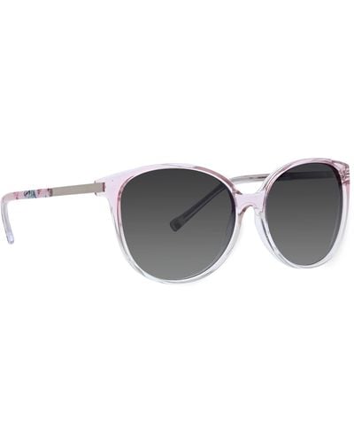 Vera Bradley Tori Polarized Round Sunglasses - Black