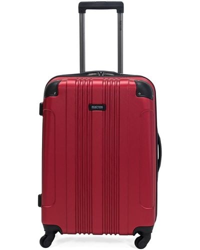 Kenneth Cole Out Of Bounds Lightweight Hardshell 4-wheel Spinner Luggage - Red
