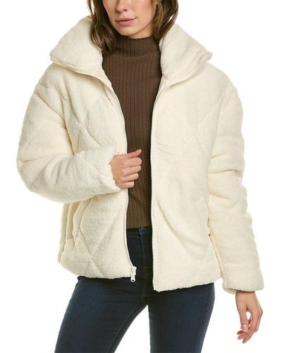 Andrew Marc Super Puffer Jacket - Natural