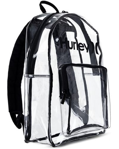 Hurley Clear Backpack - Black