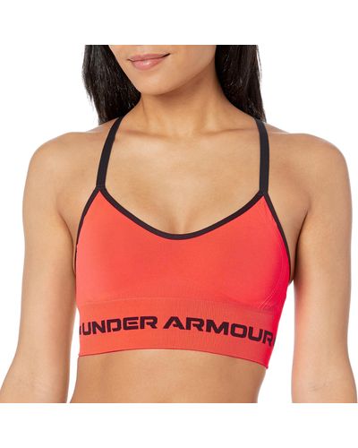 Under Armour, Armour Infinity Mid Heather Cover Sports Bra, Medium Impact  Sports Bras