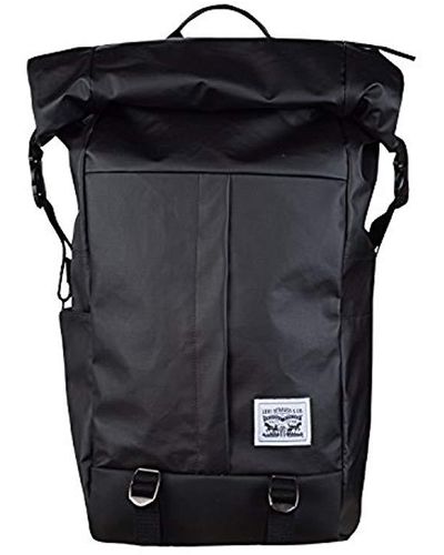 Levi's Roll Top Backpack - Black