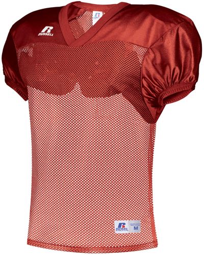 Russell Standard Stock Practice Jersey - Red