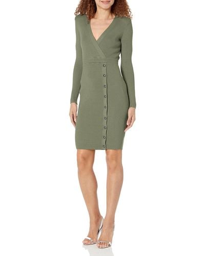 Guess Essential Alexandra Sweater Dress - Green