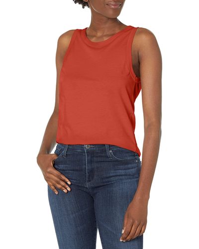 AG Jeans Lexi Tank - Red