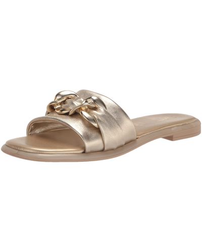 Seychelles Tulum Slide Sandal - Metallic