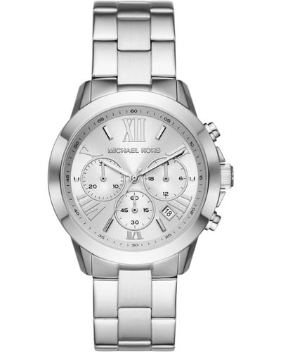 Michael Kors Brynn Chronograph Silver-tone Stainless Steel Watch - Metallic