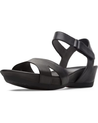 Camper Micro Heeled Sandal - Black