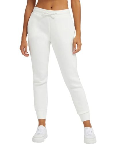 Guess Pantalon Sportwear néoprène Jeans - Blanc